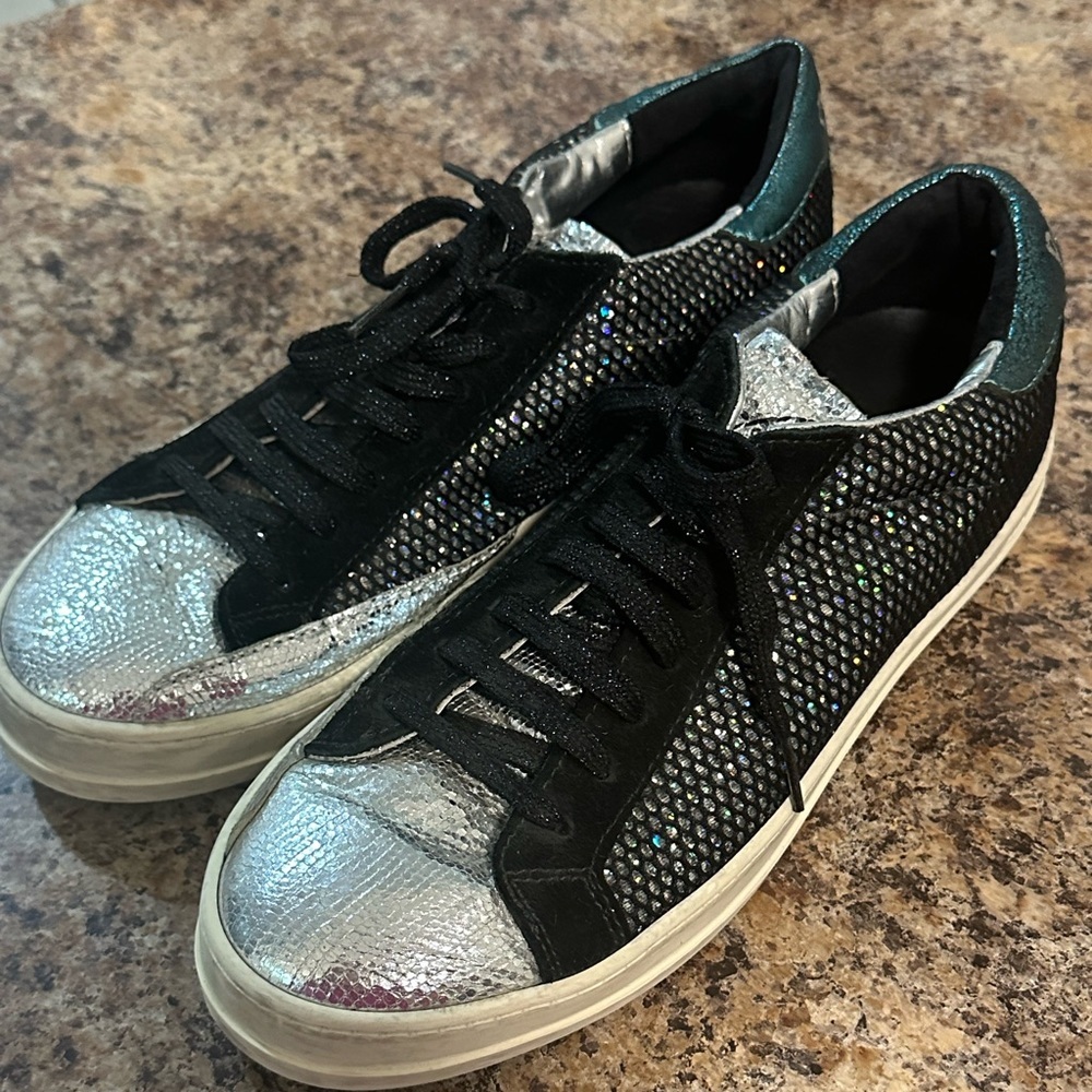 P448 JOHN GLITTER MESH / SUEDE MULTI EU 41 - US 11